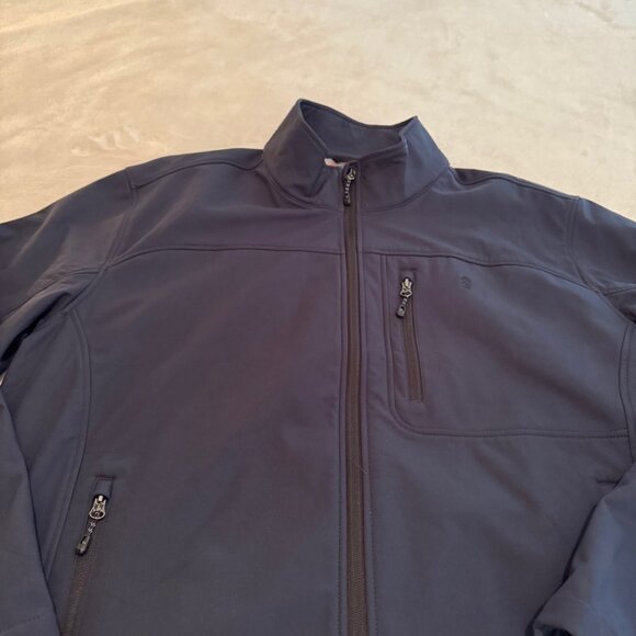 Free Country Navy Blue Medium/Heavy Weight Jacket Size XXL 50/52 - Picture 2 of 16